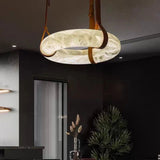 Spanish Alabaster Pendant Light View 9 | Oslo B Pendant Light | Spanish Alabaster | JINSHE | JINSHE