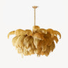 Pluma Sculptural Feather Chandelier