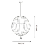 Modern Ovela Pendant Light – Ambient Illumination in Luxury Interior Setting View 7