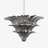 Palm Grove Murano Curated Mouth-Blown Frosted Gl
