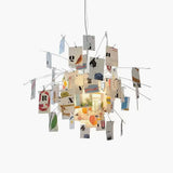 Paper Chandelier Washi – Handcrafted Architectural Luxury Lighting Fixture