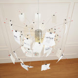 Paper Chandelier Washi – Ambient Illumination in Luxury Interior Setting View 4