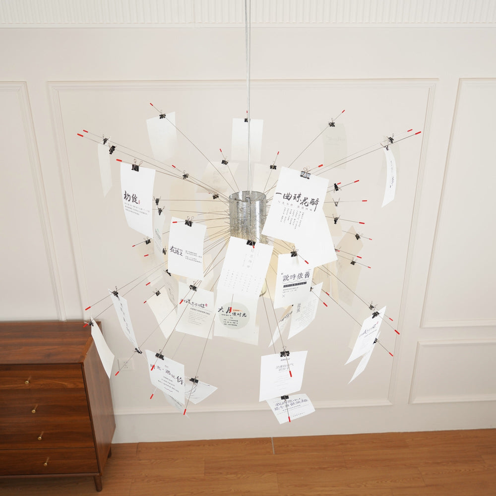Paper Chandelier Washi