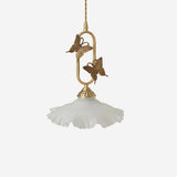 Papilora Curated Amber Art Glass Pendant Light – Amber Art Glass Pendant Light