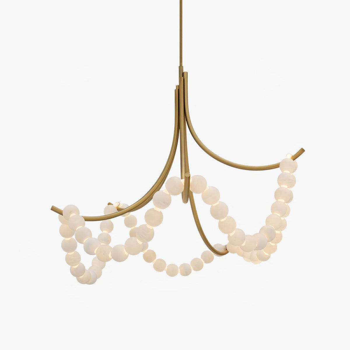 Parel Alabaster Curated Alabaster Chandelier – Alabaster Chandelier