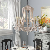 Parrotuncle Wooden Candle Curated Iron & Glass C warm illuminated room view
