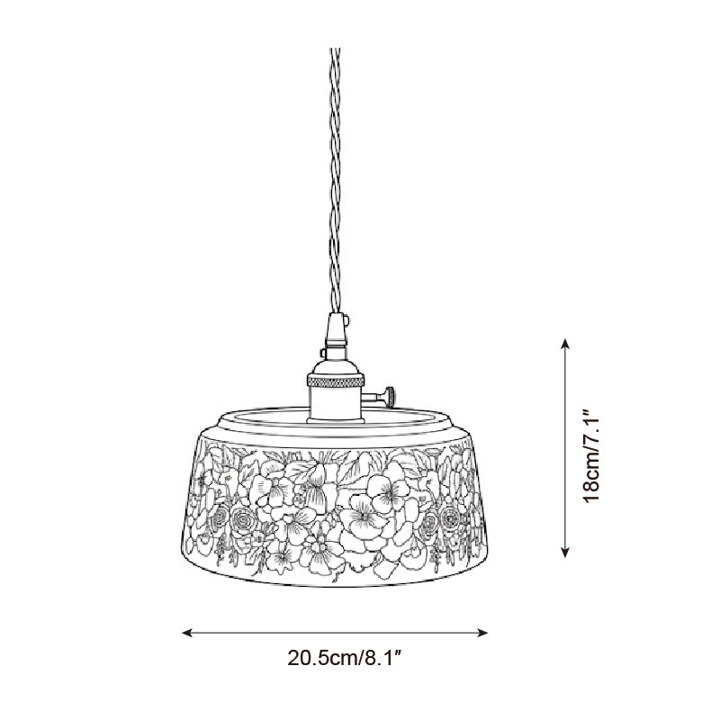 Pastellea Curated Solid Brass Pendant Light