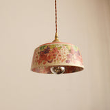 Pastellea Curated Solid Brass Pendant Light – full fixture elevation view