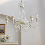 Pavia Curated Mouth-Blown Frosted Glass Chandeli – architectural ceiling profile