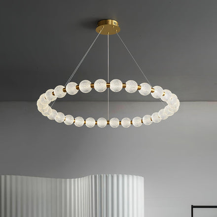 Modern Pearl Chandelier