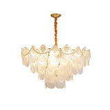 Pearl Glass Shell Curated Mouth-Blown Frosted Gl – dimensional scale reference #1