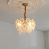 Pearl Glass Shell Curated Mouth-Blown Frosted Gl – dimensional scale reference