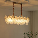 Pearl Glass Shell Curated Mouth-Blown Frosted Gl – handcrafted surface texture