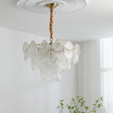Pearl Glass Shell Curated Mouth-Blown Frosted Gl – unlit natural material contrast