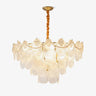 Pearl Glass Shell Curated Mouth-Blown Frosted Gl
