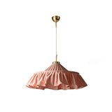 Pemberley Curated Iron & Glass Pendant Light – full fixture elevation view