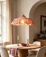 Pemberley Curated Iron & Glass Pendant Light – dimensional scale reference