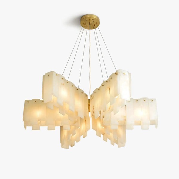 Pentagram Cascade Chandelier