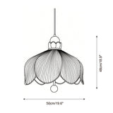 Perrivale Curated Iron & Glass Pendant Light – illuminated warm ambiance setting