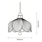 Perrivale Curated Iron & Glass Pendant Light – architectural ceiling profile