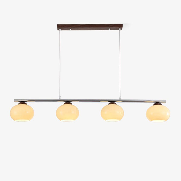 Persimmon Dining Room Curated Mouth-Blown Froste