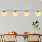 Persimmon Dining Room Curated Mouth-Blown Froste – L 43.3 x H 59.1  L 110cm x H 150cm finish configuration