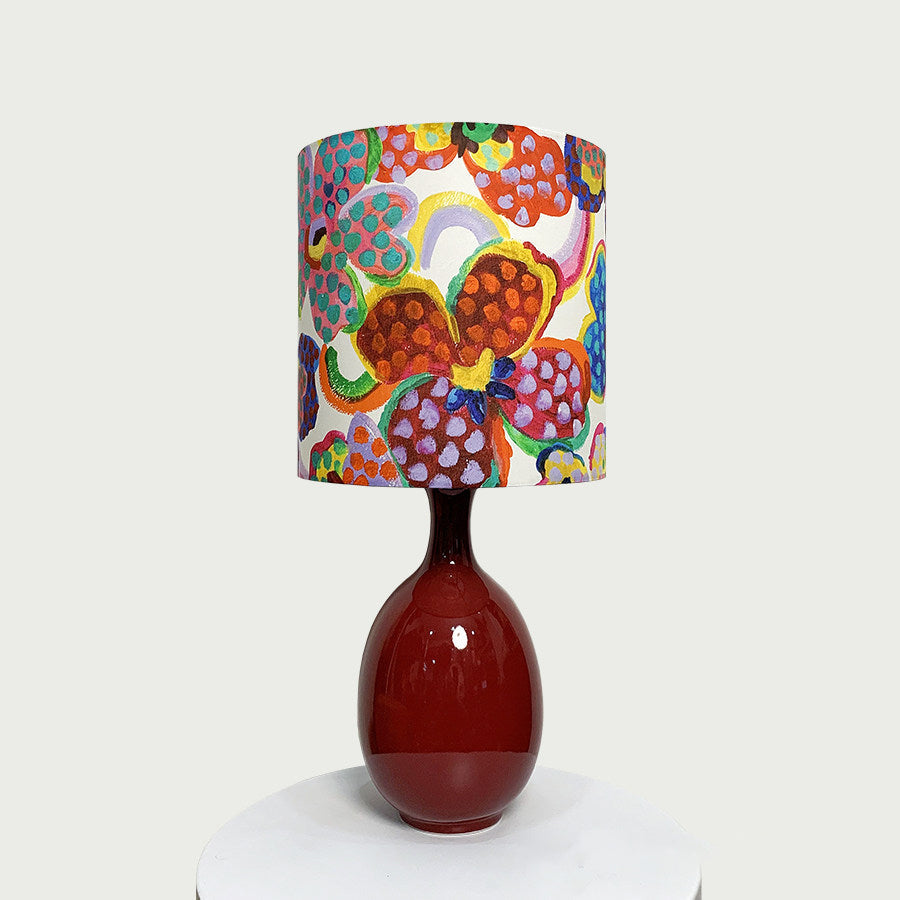 Petalyn Curated Hand-Thrown Ceramic Table Lamp – W 20cm x H 43cm  W 7.9 x H 16.9 finish configuration #1