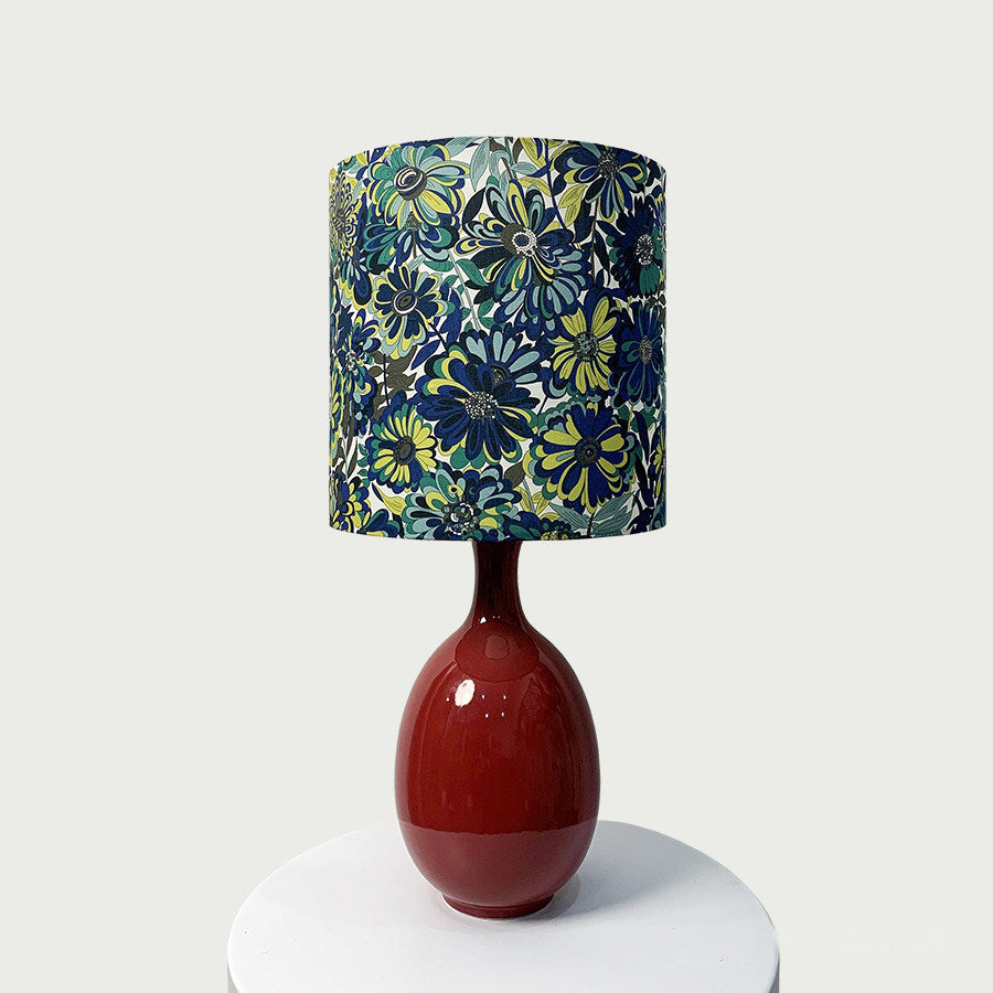 Petalyn Curated Hand-Thrown Ceramic Table Lamp – W 20cm x H 43cm  W 7.9 x H 16.9 finish configuration #1 #2
