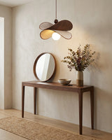 Petavin Curated Solid Brass Pendant Light – structural canopy joint detail