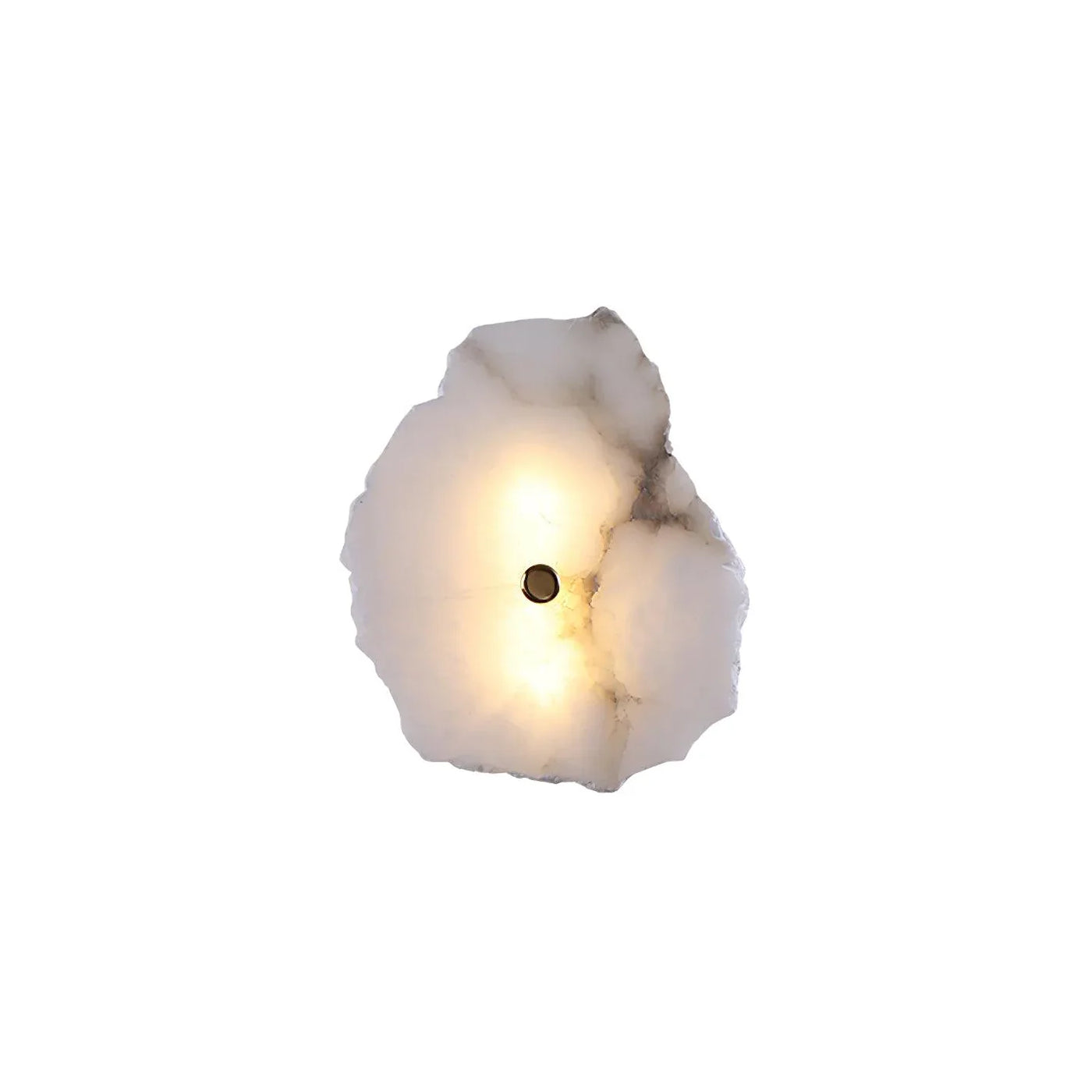 Spanish Alabaster Wall Lamp View 11 | Natural Spanish Alabaster Petra Wall Lamp | Wabi Sabi Lighting | JINSHE | JINSHE