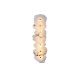 Spanish Alabaster Wall Lamp View 14 | Natural Spanish Alabaster Petra Wall Lamp | Wabi Sabi Lighting | JINSHE | JINSHE