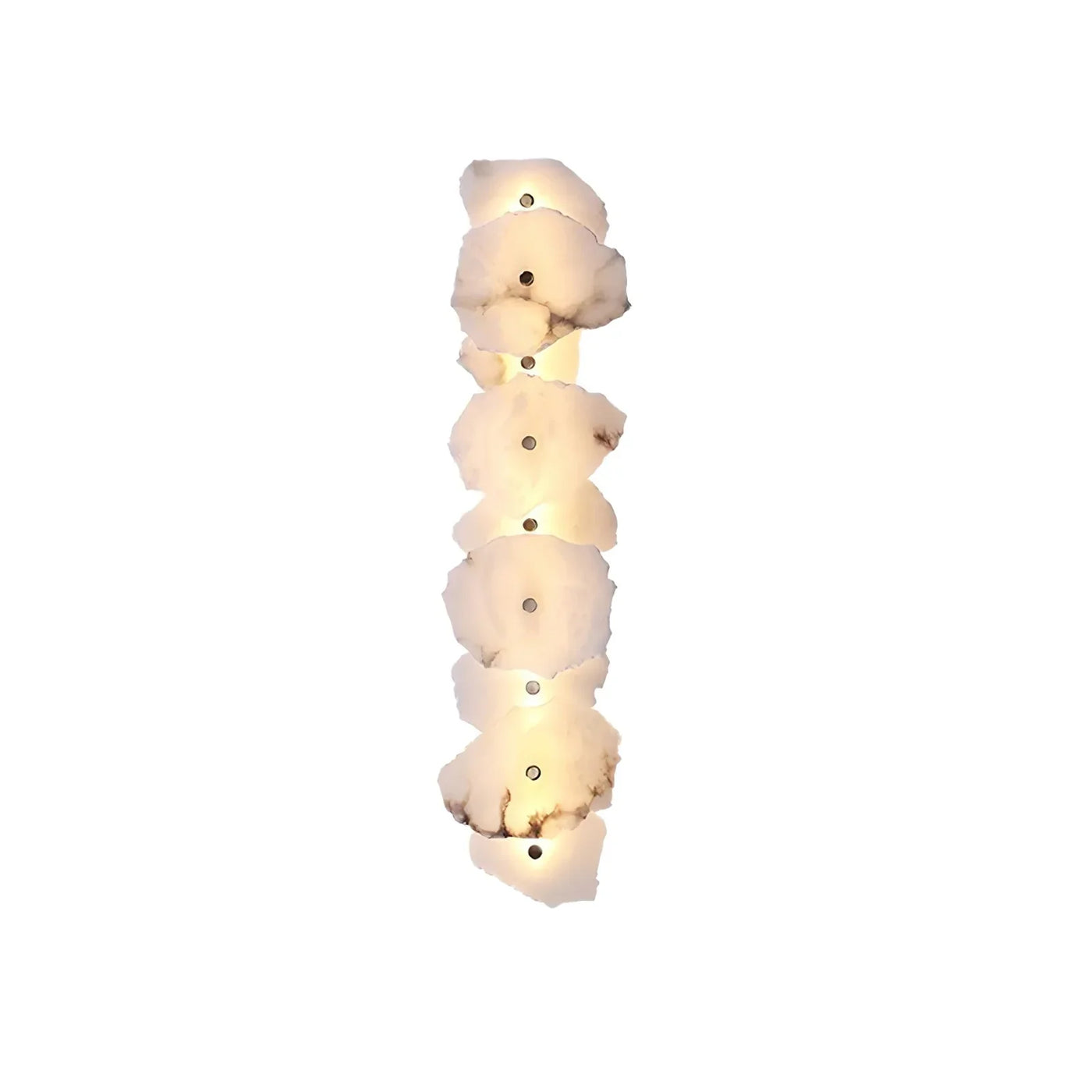 Spanish Alabaster Wall Lamp View 15 | Natural Spanish Alabaster Petra Wall Lamp | Wabi Sabi Lighting | JINSHE | JINSHE