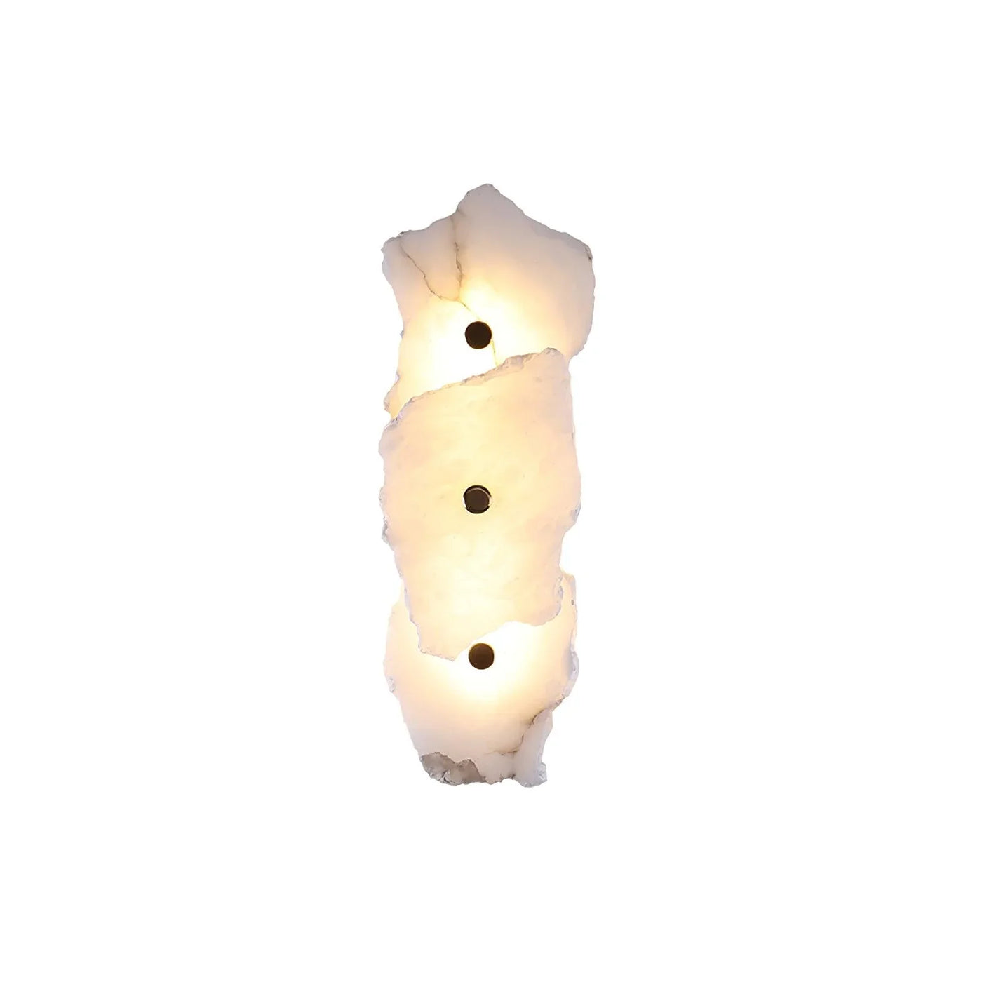 Spanish Alabaster Wall Lamp View 12 | Natural Spanish Alabaster Petra Wall Lamp | Wabi Sabi Lighting | JINSHE | JINSHE