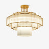Pharo Ii Curated Mouth-Blown Frosted Glass Chand