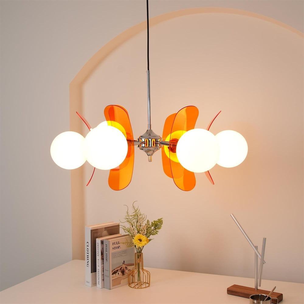 Phosphorescent Curated Mouth-Blown Frosted Glass