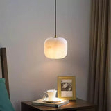 Pillow Alabaster Cluster Curated Alabaster Chand – spatial dining room perspective