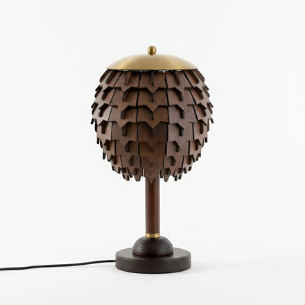 Modern Pinecone Table Lamp