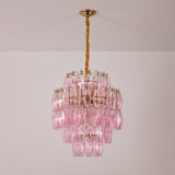 Pink Glass Prism Curated Mouth-Blown Frosted Gla – ∅ 21.7 x H 25.6 finish configuration