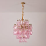 Pink Glass Prism Curated Mouth-Blown Frosted Gla – structural canopy joint detail