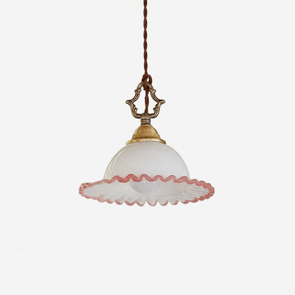 Pinklune Curated Mouth-Blown Frosted Glass Penda