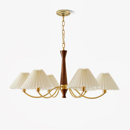 Modern Pleated Chandelier