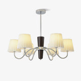 Plisse Curated Solid Hardwood Chandelier – structural canopy joint detail