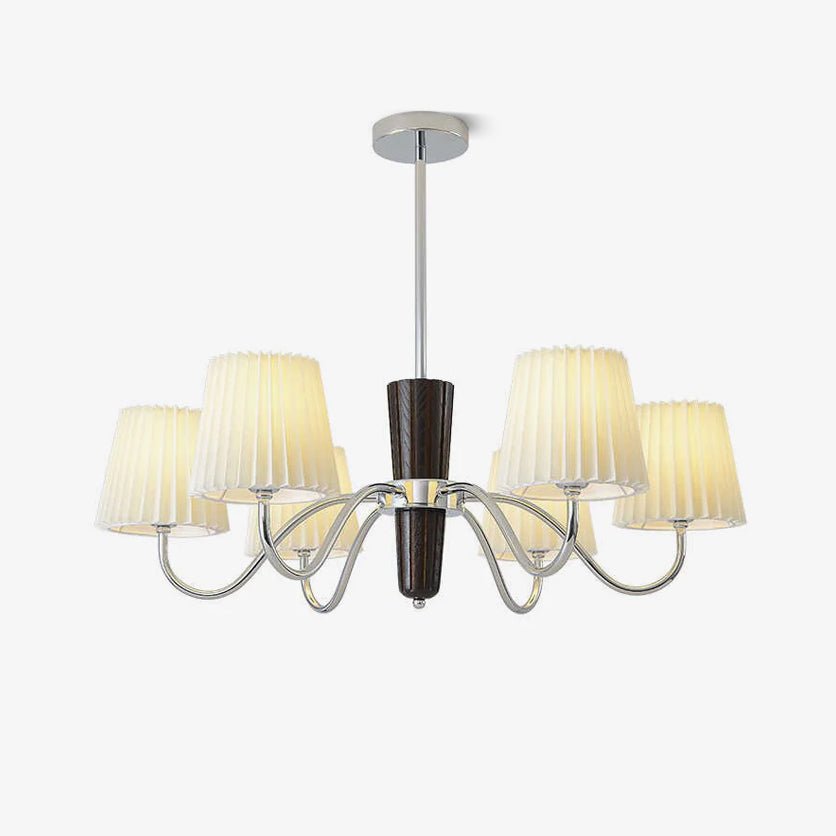 Plisse Curated Solid Hardwood Chandelier – Solid Hardwood Chandelier