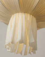 Plisselle Curated Iron & Glass Pendant Light – macro detail view #1