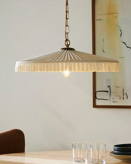 Plivelle Pleated Pendant Light