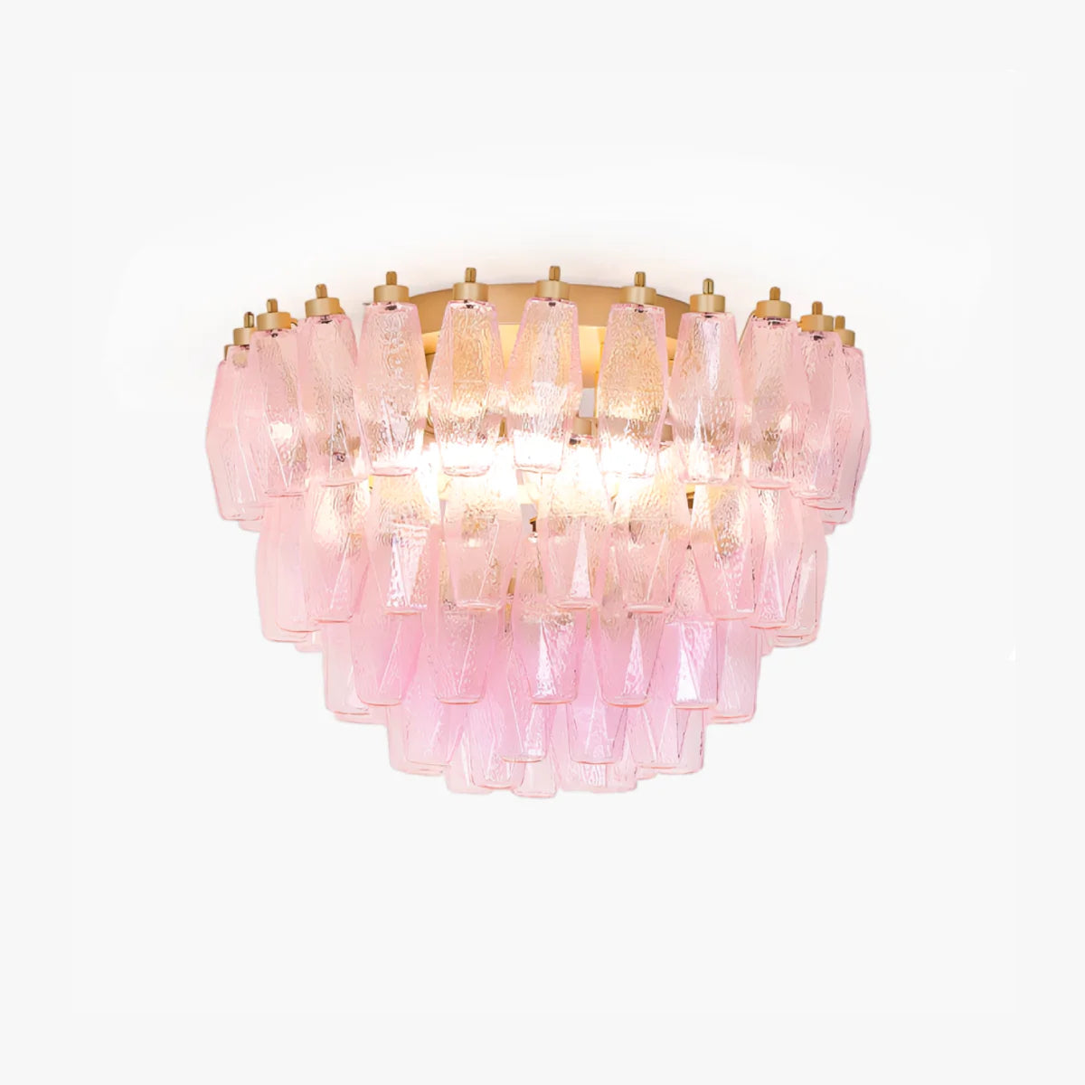Poliedri Artisanal Resin Ceiling Light | The Sculptural Art Collection | JINSHE