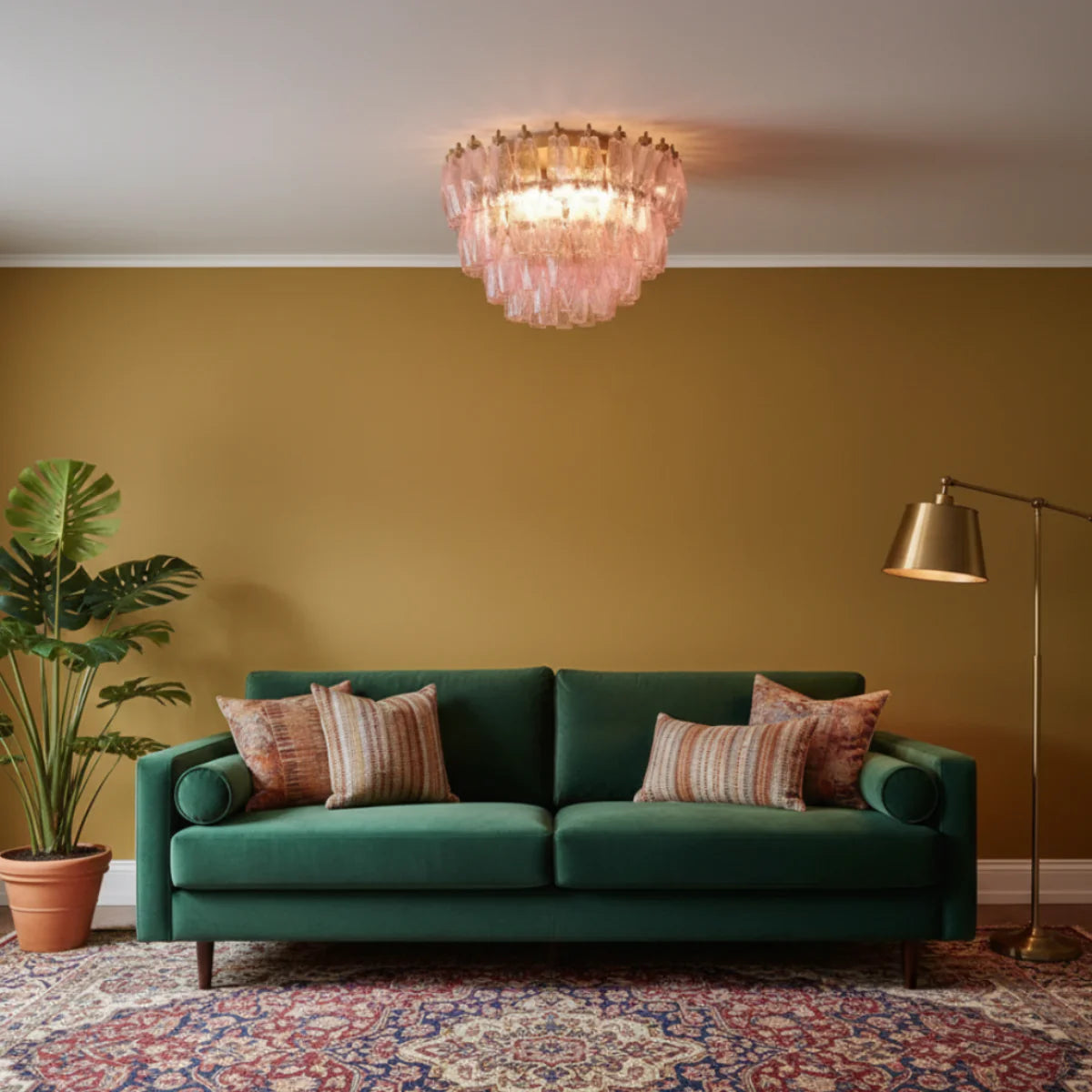 Poliedri Artisanal Resin Ceiling Light | The Sculptural Art Collection | JINSHE