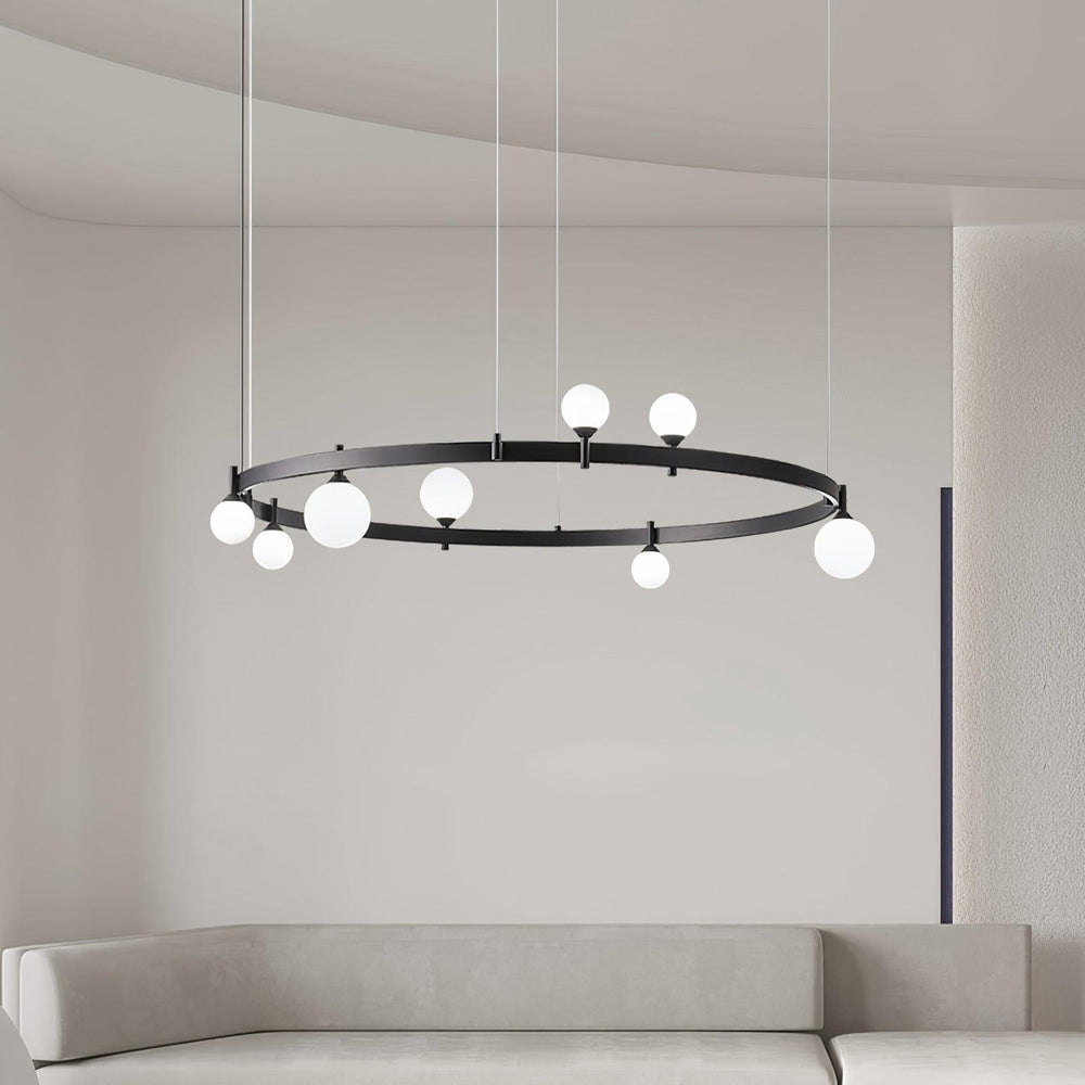 Pomi Round Curated Mouth-Blown Frosted Glass Cha