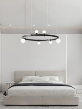 Pomi Round Curated Mouth-Blown Frosted Glass Cha – architectural ceiling profile