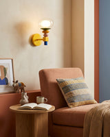Popella Curated Mouth-Blown Frosted Glass Wall S – architectural ceiling profile